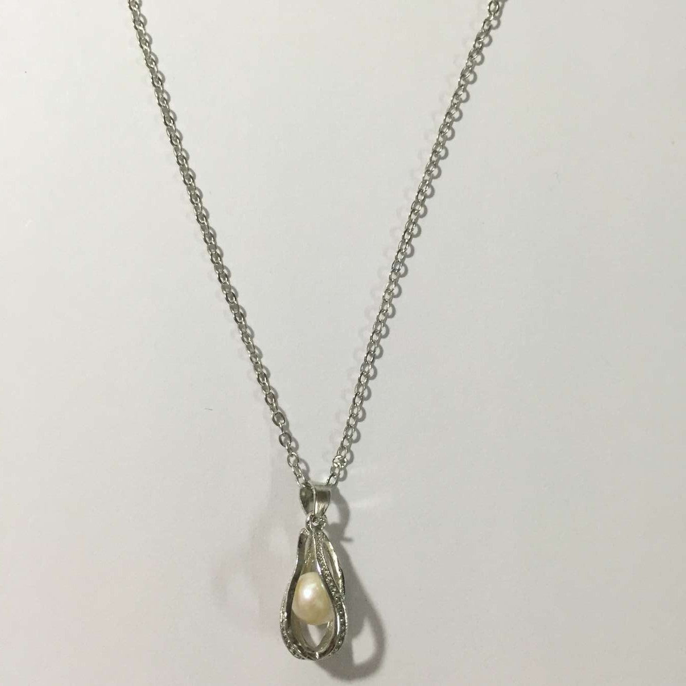 Love Desire, Natural Pearl Necklace, Oyster Pendant, Fast Selling